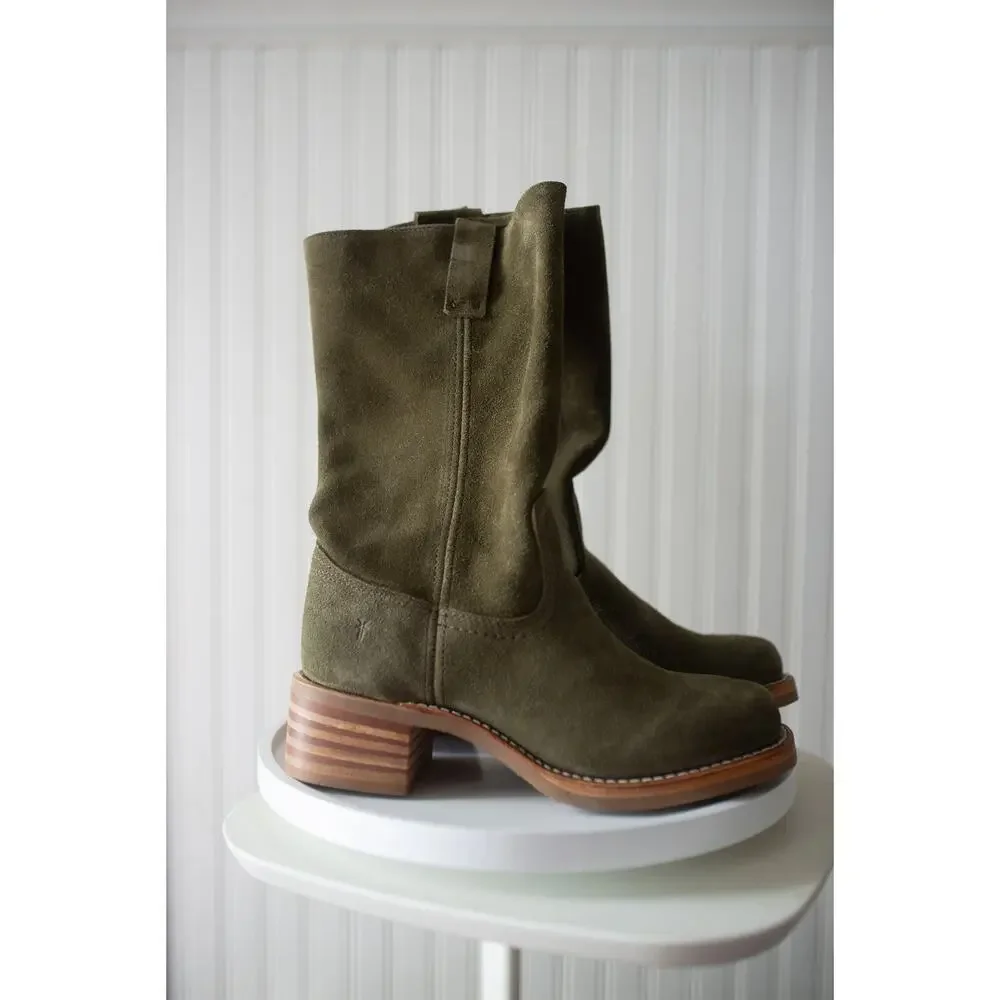 Free People Frye Campus 12R Boots 9 NEW